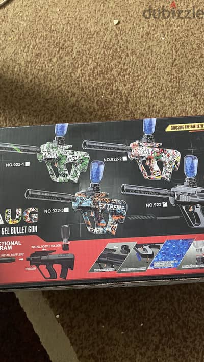 Water Gel Bullet Gun