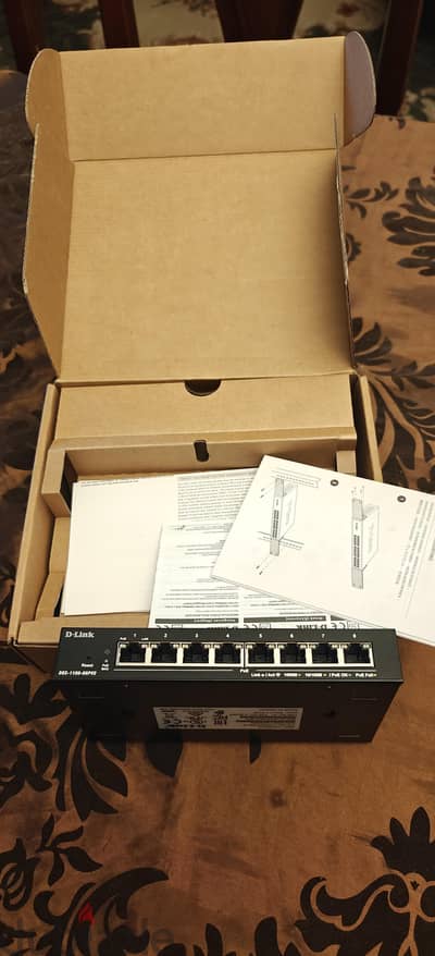 D-Link POE managed switch 8 port