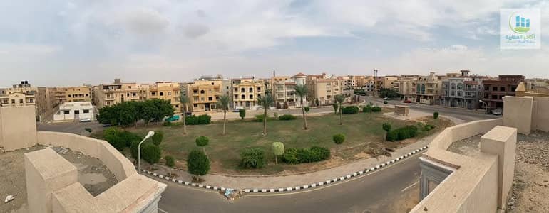 Villa 450m land and 1200m buildings – Al-Banasij 2 view on garden half finishing