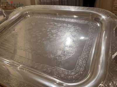 Kingsville silver plated tray