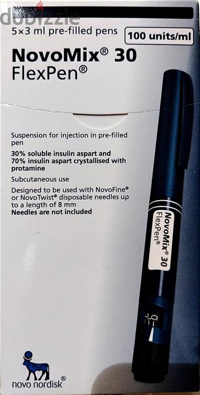 قلم انسولين نوفو ميكس novomix flex pen 30