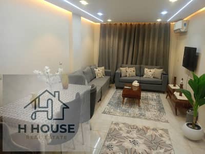  Furnished Apartment for Rent in Madinaty – Group 124  116 sq m with a unique layout: 3 bedrooms and 2 bathrooms  High-end, premium finishes 