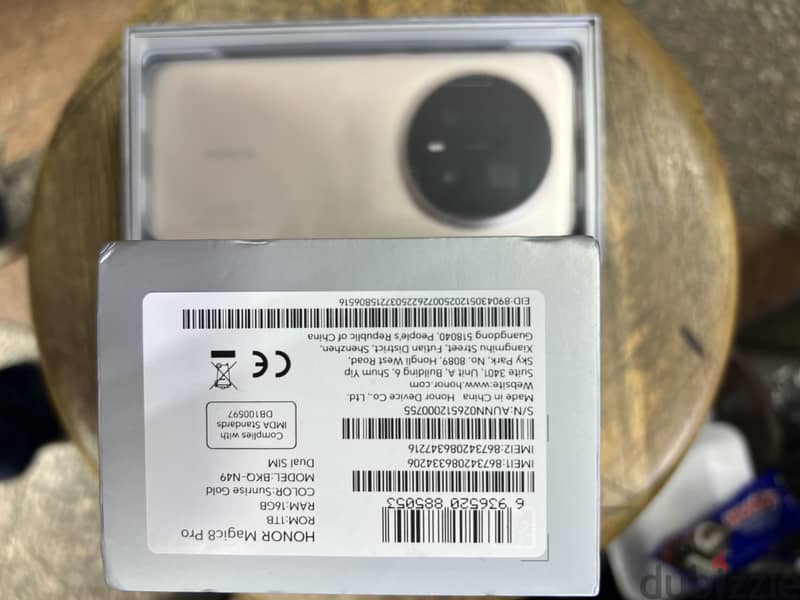 Honor Magic 8 Pro dual sim 1TB/512G Gold 3