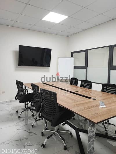 ترابيزة اجتماعات / طاولة اجتماعات/ ميتنج /  خشب mdf اسباني