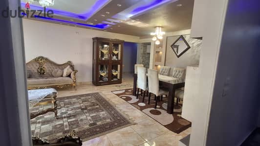 Furnished apartment for rent in Tijaan 2 Zahraa Al Maadi, next to Wadi Degla Club