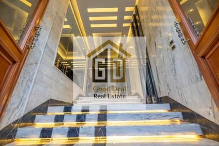 240 sqm semi-finished apartment in El-Shoueifat, facing the main street.