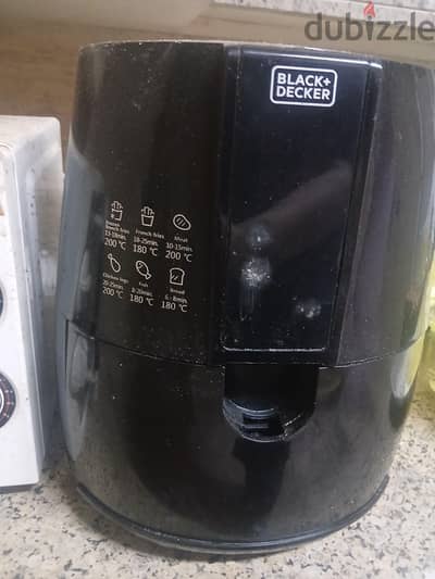 black and decker airfryer