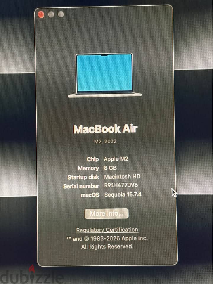 Macbook Air M2 7