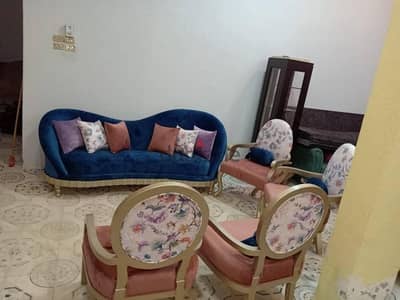 صالون مودرن شبه جديد