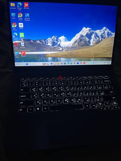Touchscreen laptop used like new