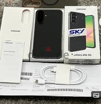 Samsung A56 _ 265 _ 12 رام