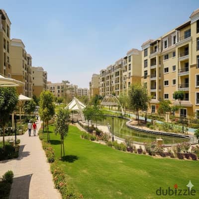 Apartment for sale with a prime view in one of Cairo's most prestigious compounds, adjacent to Madinaty, with installments available.