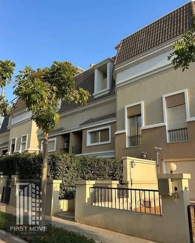 Villa for sale 239 meters corner in Sarai surrounded by Madinaty with a distinctive area and installment over 12 years