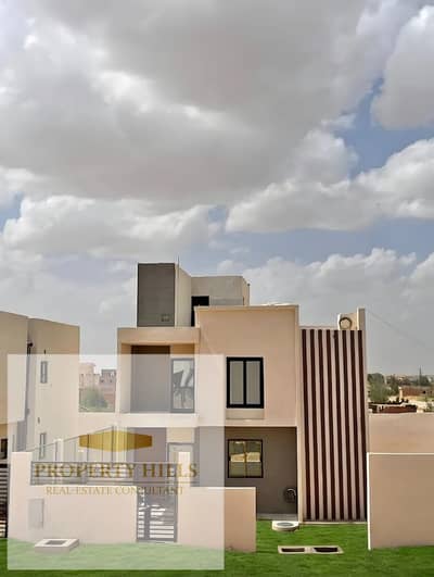 Twin Villa 350 meters with a distinctive landscape view in Park Valley, Sheikh Zayed, next to Misr International University