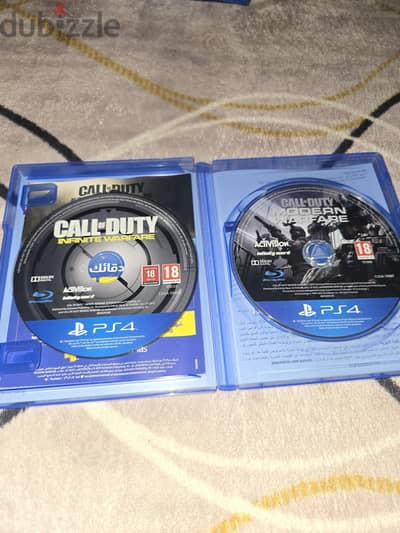 Call of duty Modern warfare & Infinite warfare
