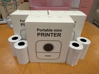 طابعة ميني محمولة Portable Mini Printer جديدة
