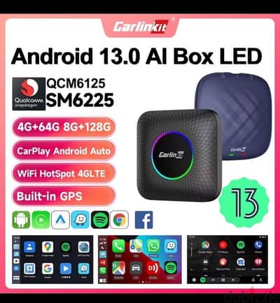 carlinkit Android 13 box LED