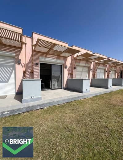 For Sale in Playa Ghazala G-Village | Premium Ground + Loft Chalet | 3 Bedrooms | Corner Unit | Double Lagoon View | 220 sqm Garden