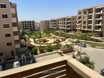 Duplex for sale, 225 meters, with a private roof terrace, in Taj City compound, New Cairo. Already inhabited compound with the highest monthly return