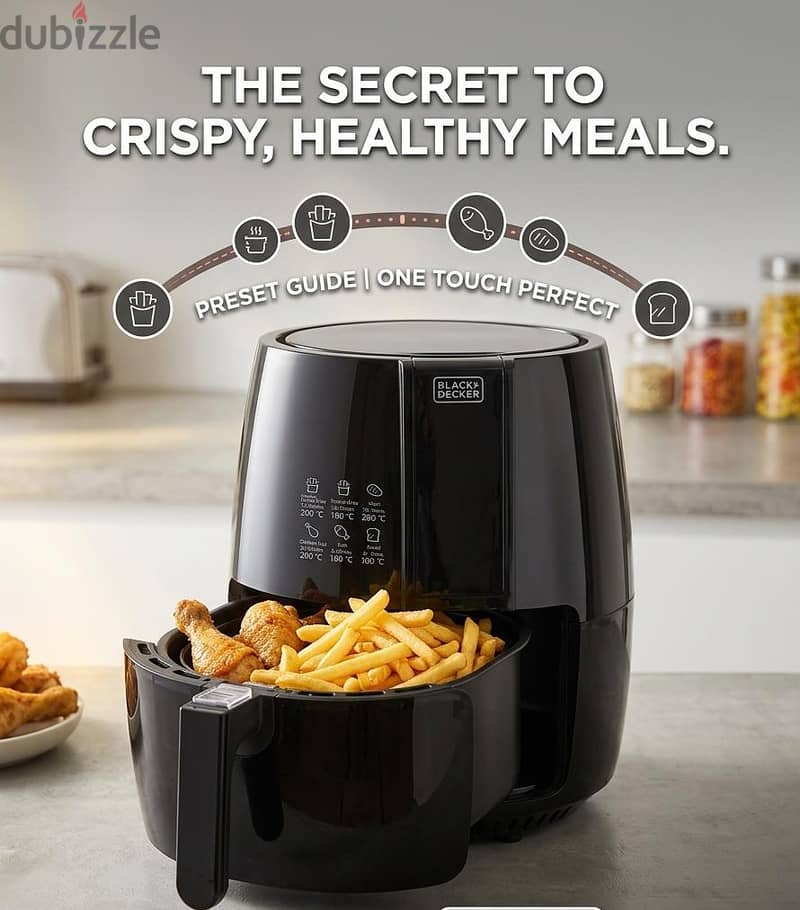 black and decker airfryer 1