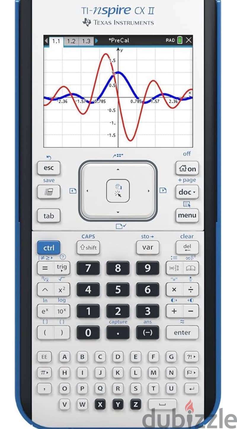 Graphing Calculator TI-Nspire CX II 1