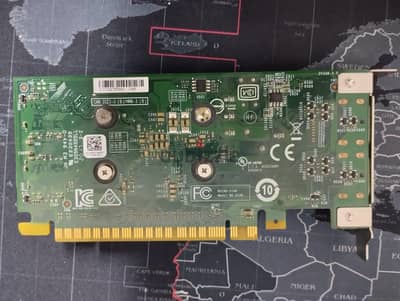كارت شاشه gt 730 2gb ddr5 ومعاه وصلته لو محتاجها