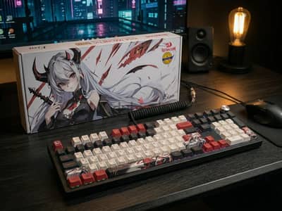 كيبورد أنمي وايرلس Redragon Eisa K686 Pro 96% بالنمباد جديد متبرشم