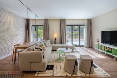 Furnished Apartment 2-BR in Eastown Compound, New Cairo (Tagamoa).