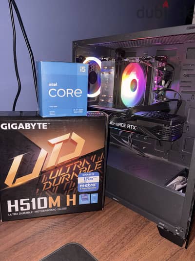 للبيع باندل Intel i5-11400F + Gigabyte H510M H
