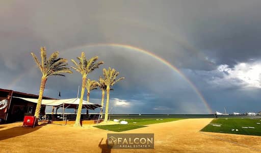 Chalet for sale, ready for viewing. Your room overlooks the lagoon, double view, near Hurghada and El Gouna airports, in Makadi Heights two room