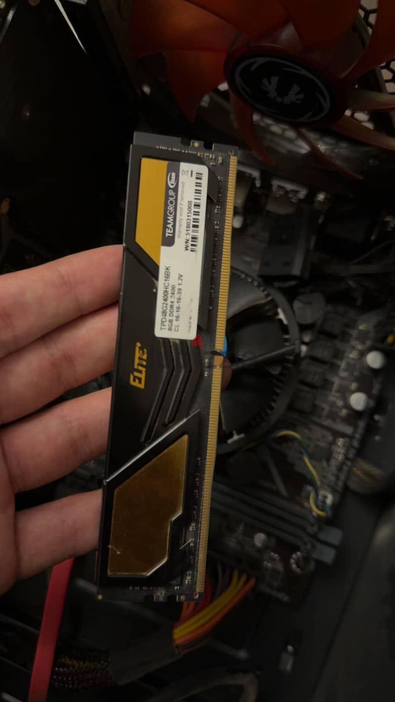 I5-8500+b360m+ram1x8 1