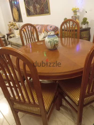 سفره مع 6 كراسي