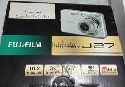كاميرا ديجتال فوجى فيلم كاملة بالشاحن وكابل يو اس بى وسى دى التعريف