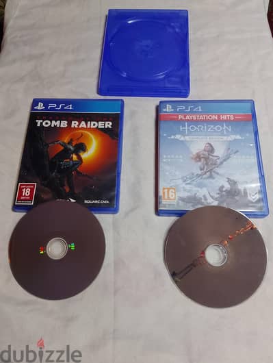 Horizon zero dawn complete edition and shadow of the tomb raider