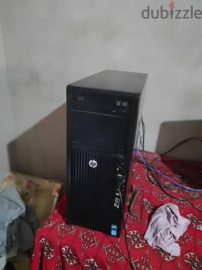 كيسة hp  z420 _ مستعمل جديد _  ويندوز 10