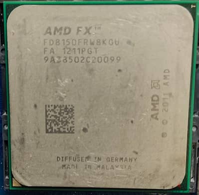 بروسيسور إيه ام دي بحالة ممتازة AM3+ AMD FX 8150 processor