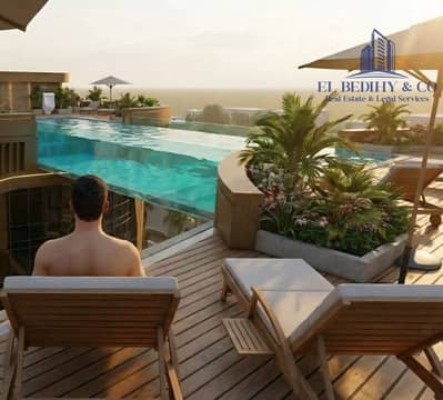 Luxury one bedroom 54 sqm Private Beach & Sky Pool