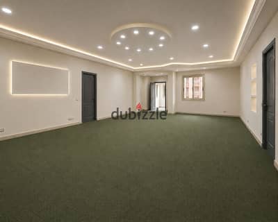 مكتب 250م للايجار في ش جزيره العرب الرءيسي في المهندسين