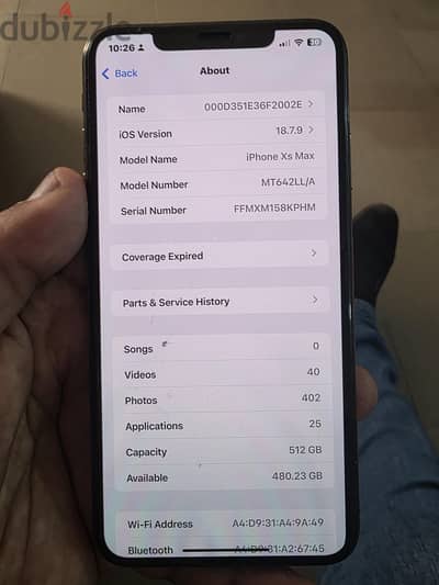 Apple - iPhone XS Max Gold 512gb