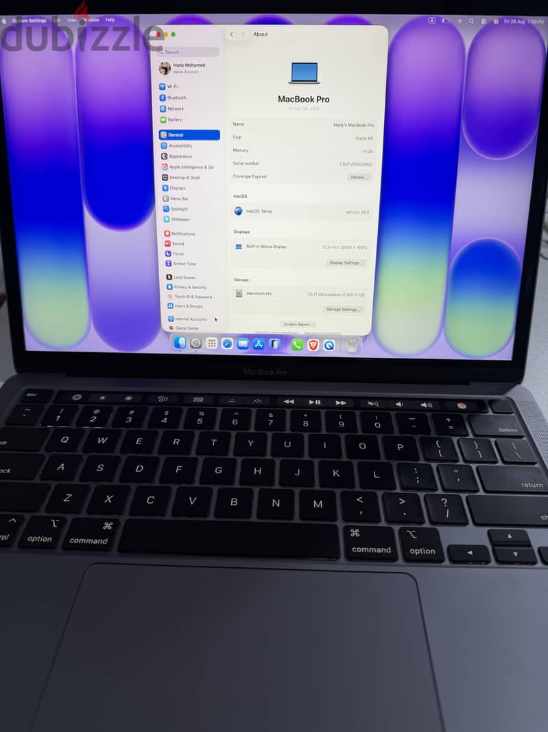 ماك بوك 2020 pro 1