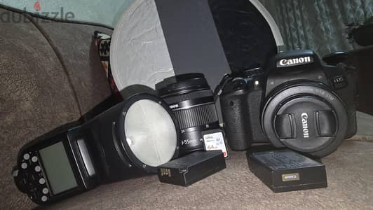 Canon 800D With accessories