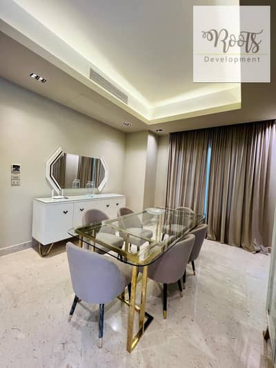 للايجار فيلا مستقلة بحديقة، مفروشة بالتكييفات والمطبخ، فى اليجريا الشيخ ذايد  For Rent Villa with Garden,Furnished  ,in Allegria, El Sheikh Zayed.