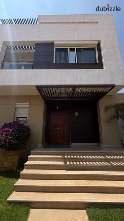 luxurious twinhouse for sale in 6th october upville compound 1st phase ready to move ultra super lux market price