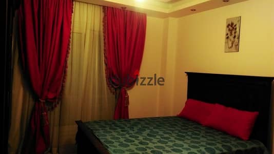 Furnished apartment for rent in Madinaty, two bedrooms, two bathrooms