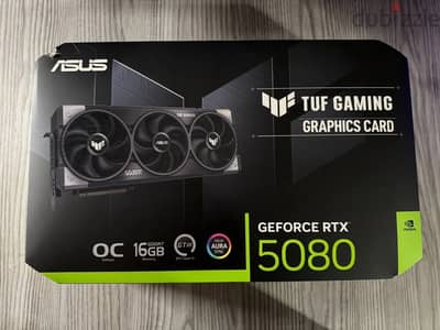 ASUS TUF Gaming GeForce RTX 5080 OC 16GB GDDR7 GPU
