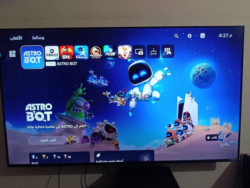PS5 + Haier QLed Tv 65 inch 4