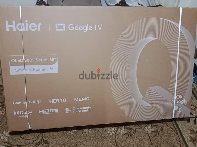 PS5 + Haier QLed Tv 65 inch 9