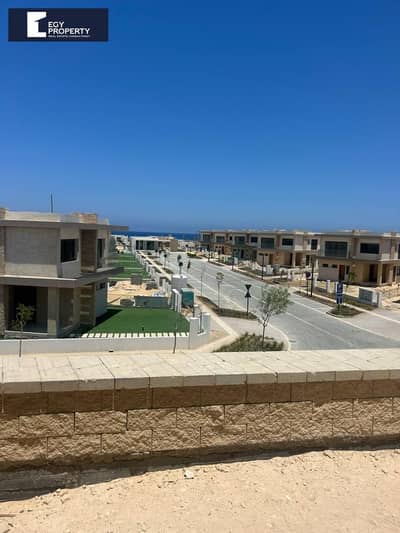 Standalone Villa For Sale In Silversands - North Coast with Sea View, Huge Land Area, Full Finishing, Ready To Move and Flexible Installments