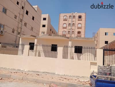 A built-up plot of land in the Distinguished District, Badr City.