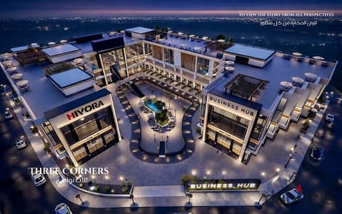 Office for Sale 56 sqm | Finished with ACs at Hivora Mall 6th October Prime El-Kafrawy Axis location 10%down payment & installments over 100 months